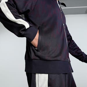 The NeverWorn V T7 Men's Relaxed Fit Track Jacket, New Navy, extralarge-IND