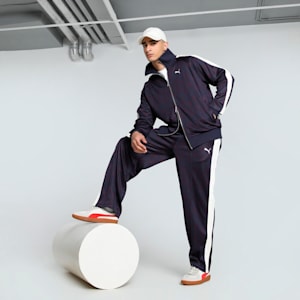 The NeverWorn V T7 Men's Relaxed Fit Track Jacket, New Navy, extralarge-IND
