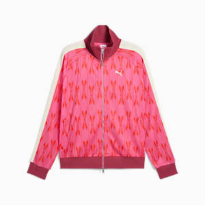 The NeverWorn V T7 Men's Relaxed Fit Track Jacket, Blossom, extralarge-IND