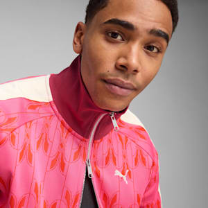The NeverWorn V T7 Men's Relaxed Fit Track Jacket, Blossom, extralarge-IND