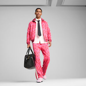 The NeverWorn V T7 Men's Relaxed Fit Track Pants, Blossom, extralarge-IND
