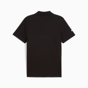 BMW M Motorsport Men's Jacquard Polo, PUMA Black, extralarge