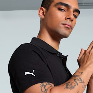 BMW M Motorsport Men's Jacquard Polo, PUMA Black, extralarge-IND
