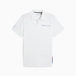BMW M Motorsport Men's Jacquard Polo, PUMA White, extralarge