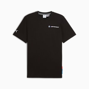 BMW M Motorsport Men's Jacquard Tee, PUMA Black, extralarge-IND