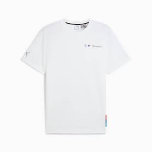 BMW M Motorsport Men's Jacquard Tee, PUMA White, extralarge-IND