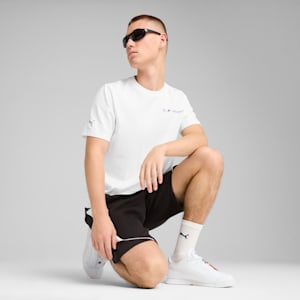 BMW M Motorsport Men's Jacquard Tee, PUMA White, extralarge-IND