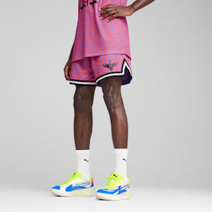 Melo x Neymar Jr Basketball Shorts Men, Soft Violet-AOP, extralarge-GBR