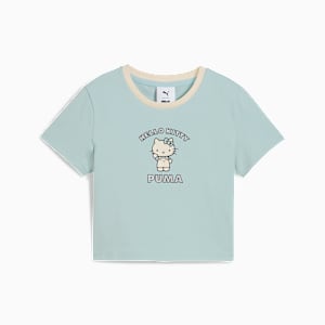 Playera mujer PUMA x HELLO KITTY, Modern Mint, extralarge