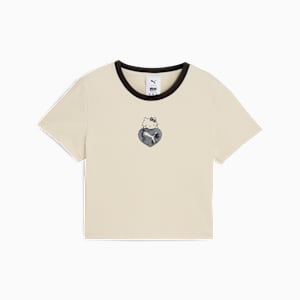 Playera mujer PUMA x HELLO KITTY, Alpine Snow, extralarge
