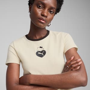 Playera mujer PUMA x HELLO KITTY, Alpine Snow, extralarge