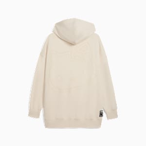 Sudadera oversize PUMA x HELLO KITTY para mujer, Alpine Snow, extralarge