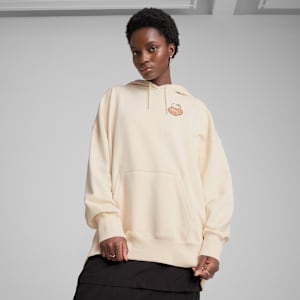 Sudadera oversized mujer PUMA x HELLO KITTY, Alpine Snow, extralarge