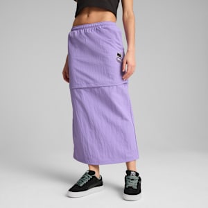 Maxi falda para mujer Woven PUMA x HELLO KITTY AND FRIENDS, Lavender Alert, extralarge