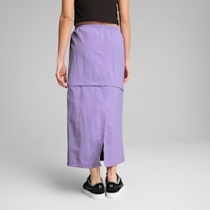 Maxi falta para mujer Woven PUMA x HELLO KITTY AND FRIENDS, Lavender Alert, extralarge