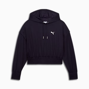 Sudadera con capucha para mujer PUMA x LAQUAN SMITH, New Navy, extralarge