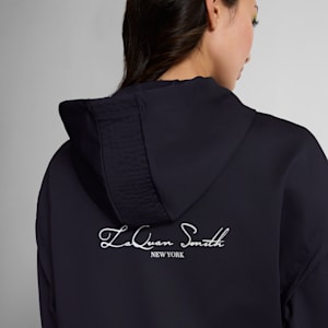 Sudadera con capucha para mujer PUMA x LAQUAN SMITH, New Navy, extralarge