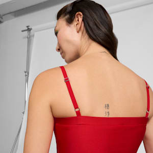 Body para mujer PUMA x LAQUAN SMITH, For All Time Red, extralarge