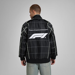 F1® Men's Motorsport Racing Jacket, PUMA Black, extralarge-IND