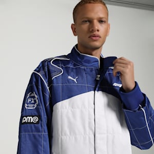 F1® Men's Motorsport Racing Jacket, Vivid Blue, extralarge-IND