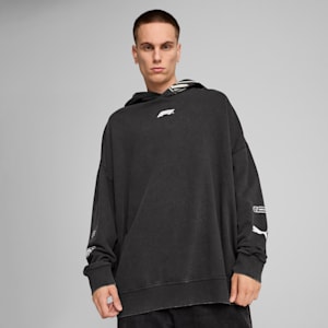 F1® Men's Relaxed Fit Motorsport Hoodie, PUMA Black, extralarge-IND