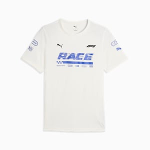 F1 Graphic Ringer Tee Men, PUMA White, extralarge