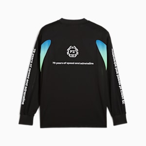 F1® Men's Oversized Long Sleeve Tee, PUMA Black, extralarge