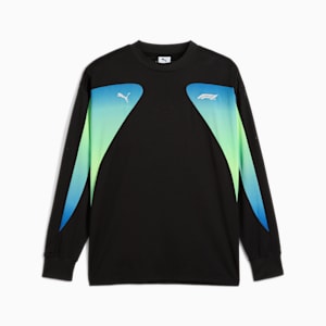F1® Men's Oversized Long Sleeve Tee, PUMA Black, extralarge