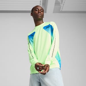 Formula 1® Men's Oversized Long Sleeve Tee, Speed Green, extralarge
