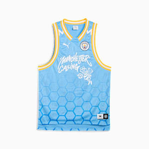 PUMA HOOPS x MANCHESTER CITY Basketball Jersey Men, Team Light Blue, extralarge