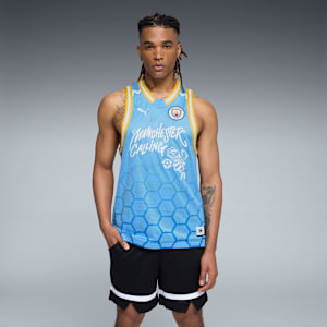 PUMA HOOPS x MANCHESTER CITY Basketball Jersey Men, Team Light Blue, extralarge