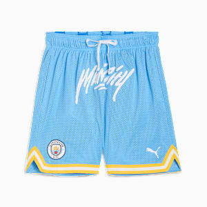 メンズ バスケットボール HOOPS x マンチェスター シティFC ショーツ, Team Light Blue, extralarge-JPN