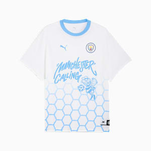 PUMA HOOPS x MANCHESTER CITY Basketball Tee Men, PUMA White, extralarge