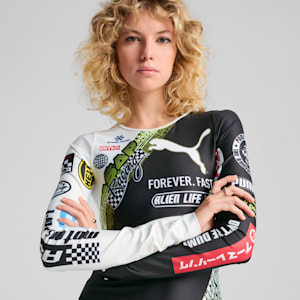 A$AP ROCKY x PUMA Tire Women's Bodysuit, PUMA White, extralarge-IND