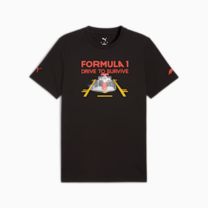 F1® Drive to Survive Men's Tee, PUMA Black, extralarge
