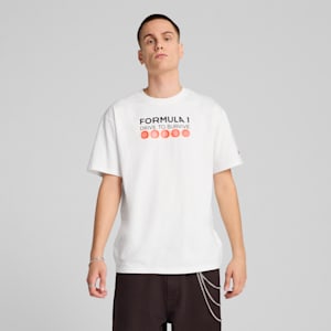 F1® Drive to Survive Men's Relaxed Tee, PUMA White, extralarge