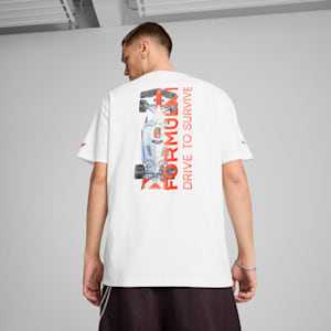 F1® Drive to Survive Men's Relaxed Tee, PUMA White, extralarge