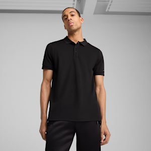 Porsche Design Men's Moisture-Wicking Performance Polo, PUMA Black, extralarge-IND