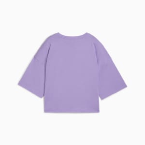 ウィメンズ ワードローブ ESS オーバーサイズ ショート 半袖 Tシャツ, Lavender Alert, extralarge-JPN