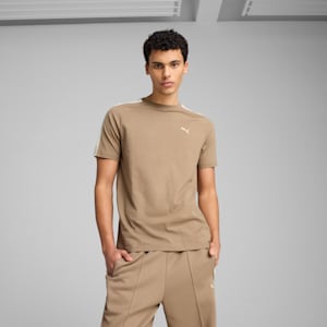 メンズ T7 半袖 Tシャツ, Totally Taupe, extralarge-JPN
