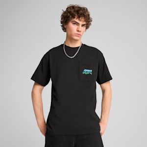 A$AP ROCKY x PUMA Men's Pocket Tee, PUMA Black, extralarge-IND