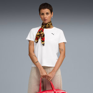 Wardrobe Essentials Comfort Tee Women, PUMA White, large-GBR