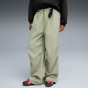 WARDROBE ESS Parachute Pants Women, Lux Army, extralarge