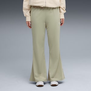 WARDROBE ESS Flared Pants Women, Lux Army, extralarge