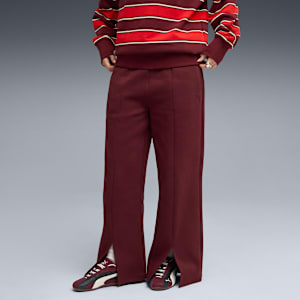 Wardrobe Essentials Relaxed Pants Women, Ruby Shimmer, large-GBR