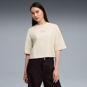 Premium Essentials Graphic Tee Women, Alpine Snow, extralarge