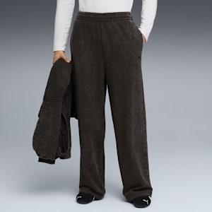 FUTURE ARCHIVE Oversized Knit Pants, PUMA Black, extralarge-IND