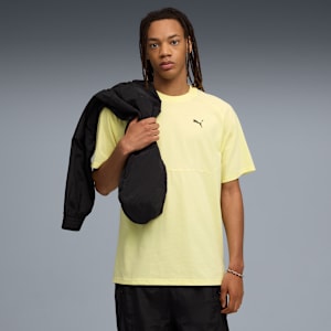 PUMATECH Relaxed Graphic Tee Men, Gold Moon, extralarge