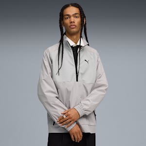 PUMATECH Half-Zip Crew Men, Gray Echo, extralarge