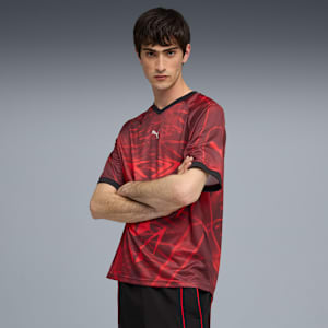 Camiseta de fútbol estampada PUMATECH, For All Time Red-AOP, extralarge